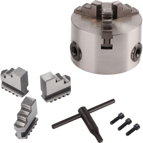 3inch SANOU K11‑80 3‑Jaw Self Centering Lathe Chuck 80mm Diameter