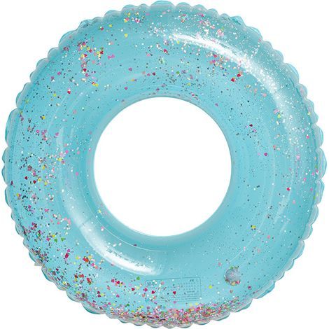 Niedliche aufblasbare Schwimmhilfen – geeignet für Erwachsene und Jugendliche, ideal für Pools und Strände. Aufgeblasen: Außendurchmesser: 66 cm, Außendurchmesser: 30 cm (1/5)