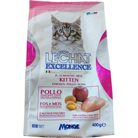 Lechat Excellence Gattino, Alimento Completo Gr.400 (1/4)
