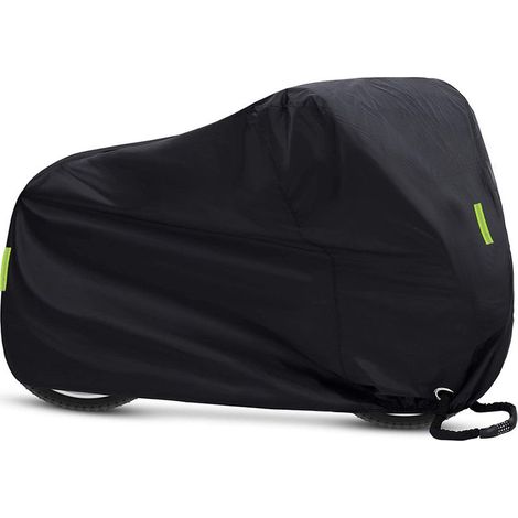 1 Housse de vélo, tissu Oxford, imperméable, bande réfléchissante, ceinture coupe-vent, intérieur extérieur (1/5)