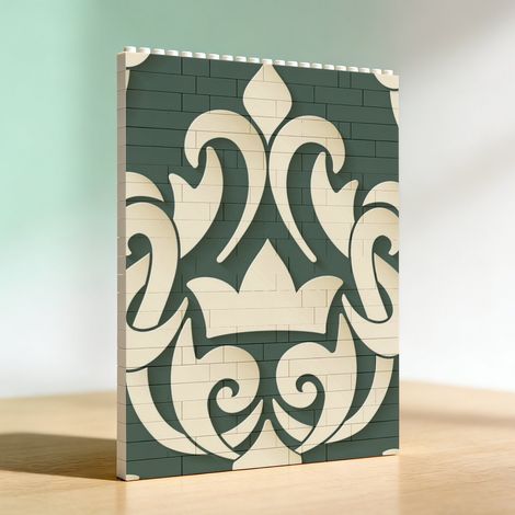 Cadre en blocs pour amoureux, cadeau d’anniversaire et de la Saint‑Valentin (1/5)