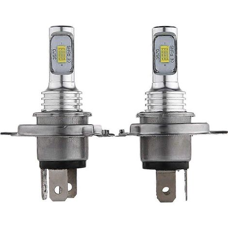 Kit d'ampoules LED H4 9003 HB2 pour phares, feux de croisement/route, 35 W, 4000 lm, blanc 6000 K (1/5)