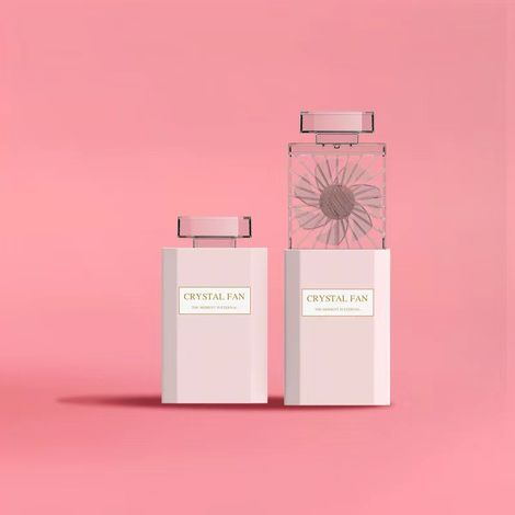 BEBUSINGOTO Ventilador portátil para mujer, pequeño, recargable, con 3 velocidades, potente, silencioso y extraíble, color rosa (1/4)