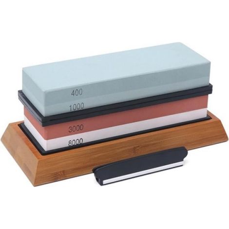 400-1000 3000-8000 Gravelstone Cut Whetstone Cut Sharpener AffûTeur de Cuisine pour Toutes les Lames (1/5)