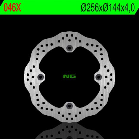 Disco de freno delantero ondulado NG Honda XL 600V '97-'99 Acero 255 mm 4 mm