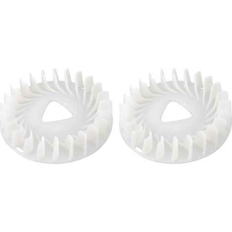KINCJON Lot de 2 pales de ventilateur de refroidissement pour volant moteur 5 kW/6,5 kW, compatibles avec les moteurs à essence 188 °F/190 °F (pièces pour générateurs) - YM (1/5)