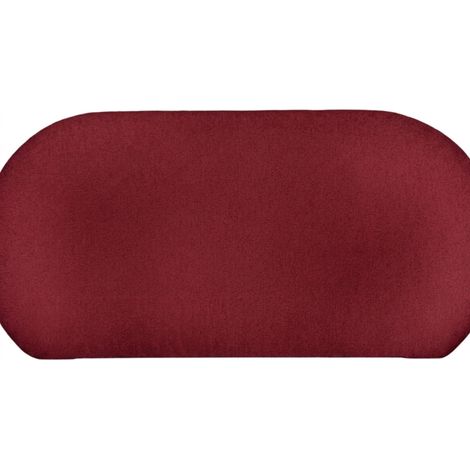 BOBOCHIC - Tête de lit SELIN tissu bouclette 190 Rouge (1/2)