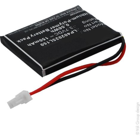 NX - Batterie casque audio 3.7V 150mAh - LP402025L150