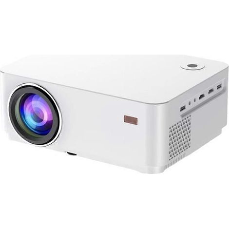 Projecteur LED Full HD D5 1080p 5G WiFi Android à mise au point numérique intelligente, compatible home cinéma et prise européenne. (1/5)