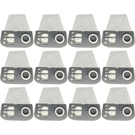 Lot de 12 sacs à poussière de rechange pour aspirateurs verticaux Riccar série R25 (R25S, R25D, R25P) - Filtre R25HC-6 (1/5)