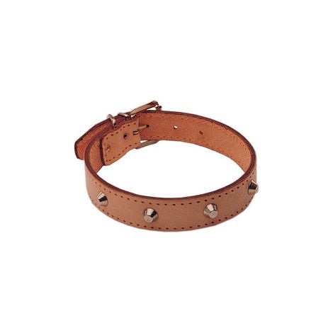 COLLARE PER CANI CUOIO BORCHIATO 40 X 650 MM- 6,0 pz
