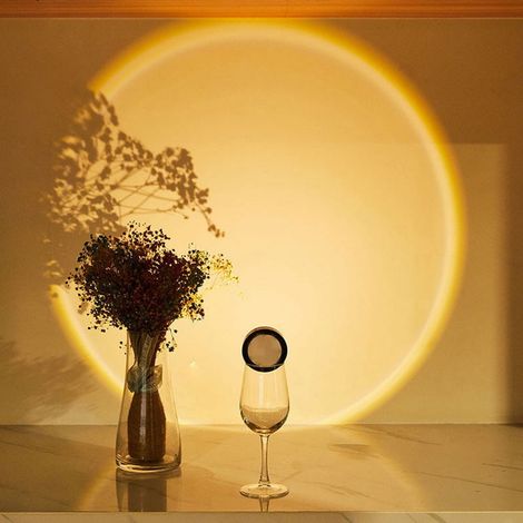 Sphere Light - Led Night Light - Battery Powered - Warm White - Stick On Wall - For Kitchen Bedroom Closet Cupboard - 68 X 68 X 25 Mm - 1 Pc (1/5)
