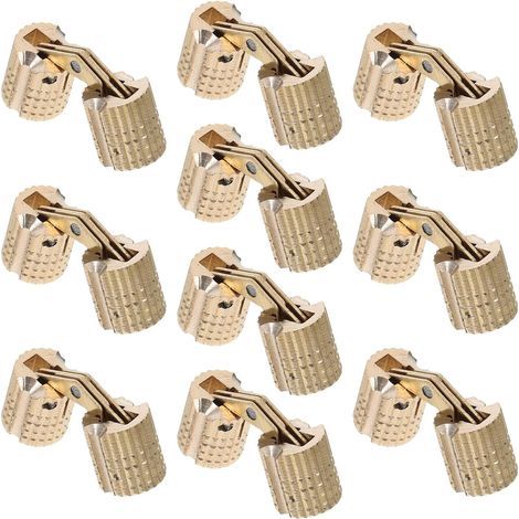 10 Pieces Adjust Concealed Furniture Cabinets Jewelry Opening Hidden (1/5)