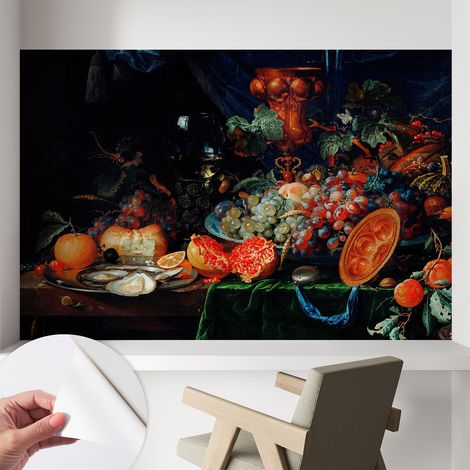 Tapete Selbstklebend - abwaschbar - trendige Wanddeko - elegant Fototapete Fruchtige Fülle 104x70 cm (1/5)