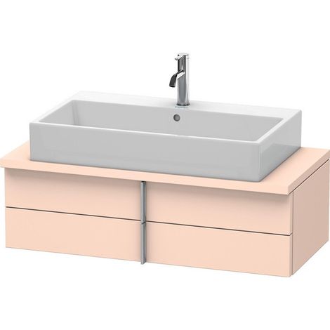 VERO mobile consolle basso 285x1000x448mm albicocca peral opaco seta
