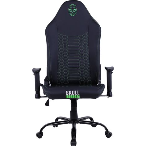 Skull Factory Master Fauteuil de gaming Siège rembourré Noir