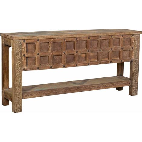 Recibidor de madera marrón 174x37x83