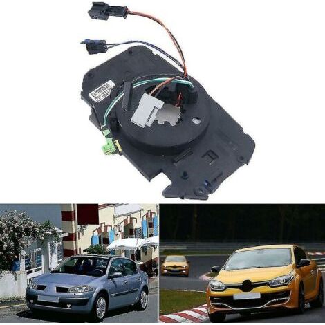 NALOOKAMIC Dww-2 pi��ces pour Renault-megane 02-16 volant Airbag bague collectrice ressort d'horloge 8200216462