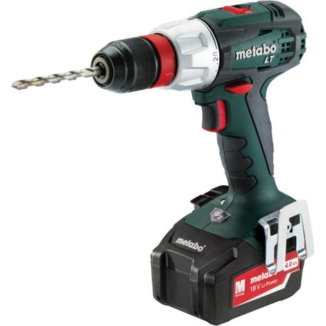 Perçeuse visseuse sans fil 12V POWERMAXX BS 12 BL 2X2Ah LI-POWER - METABO - 601044500 - CHARGEUR SC 30 + METABOX 118