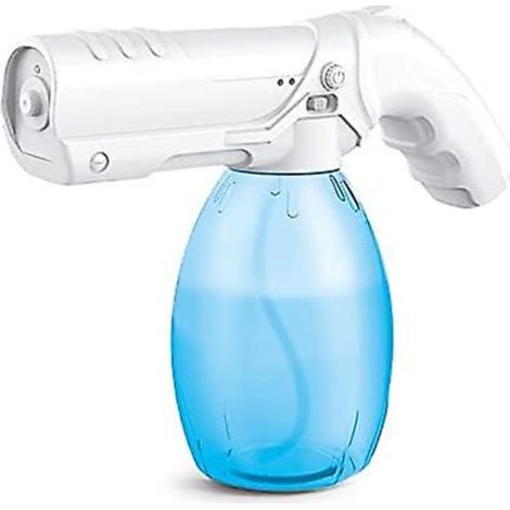 pulverizador de vapor, boquilla ajustable, depósito de 800 ml, batería de 1200 mAh, para desinfección y jardinería. (1/5)