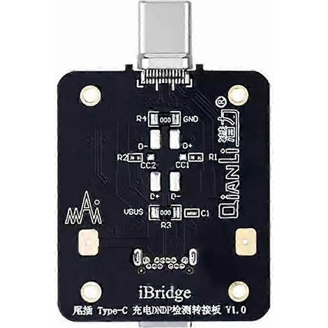 Carte de détection de prise de charge iBridge pour la charge des téléphones : détecteur DNDP, analyse des défauts et capture de données. (1/5)