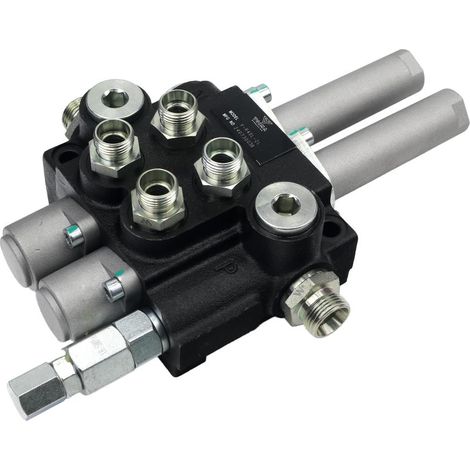 VOIMA 2-teiliger Hydraulikverteiler für Kabel mit Verbindungselementen (1/4)