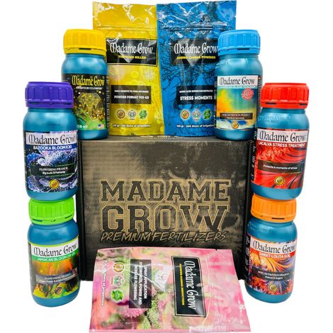 Engrais Organique - Croissance et Floraison - 9PACK - KIT - (6x250ml+100g+50g+30g) (1/5)