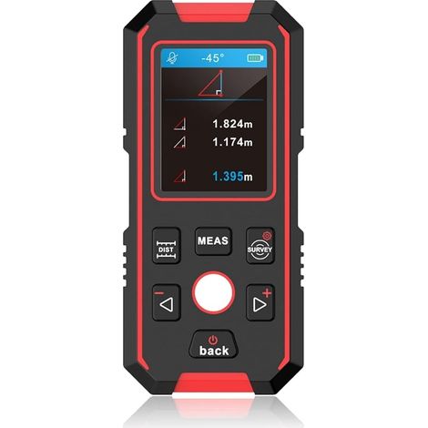 Compteur de puissance à fibre optique portatif NF-518S Détecteur de métaux Acteur Finder en bois Fils de câble Scanner Sous-jumeux Sous-jeux de profondeur Tracker 3 EN 1 Bip de détecteur fonctionnel T (1/5)