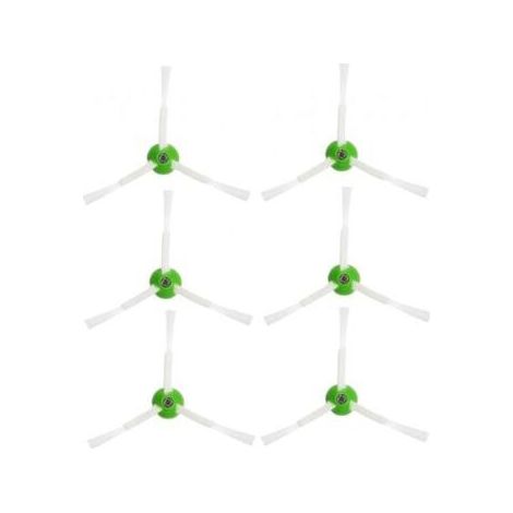 6 pièces brosses latérales Rechange pour iRobot Roomba i7/i7+ Plus/i8/i6+Plus/i4/i5/E7/E6/E5/j7/j7+ 5150 6198 7150 7550 i and e Serie aspirateur Robot Accessoires (1/5)