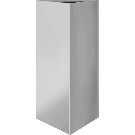 Maison Exclusive - Pflanzkübel Dreieckig 40x34,5x75 cm Verzinkter (1/5)