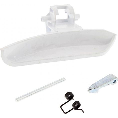 KIT MANIGLIA LEVA PORTA OBLO\' LAVATRICE REX ELECTROLUX AEG ORIGINALE 4055392858