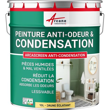 Peinture anti condensation, anti odeur, moisissure - 10 L Jaune éclatant RAL 095 90 50 - ARCANE INDUSTRIES (1/5)