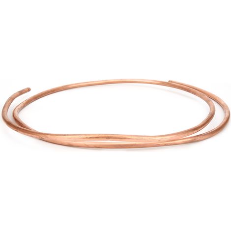 Tube souple en cuivre C1100 T2 de 2 m, pour climatiseur et réfrigérateur, diamètre extérieur 9,5 mm / diamètre intérieur 7,9 mm (1/5)