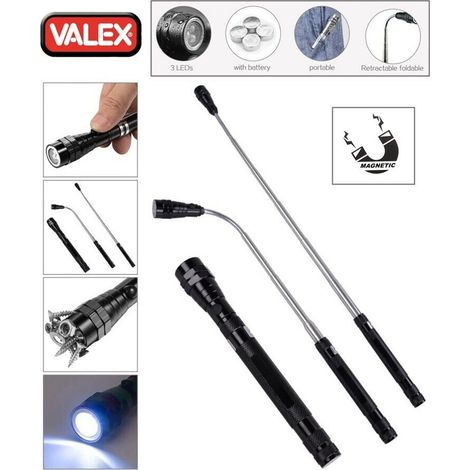 Torcia telescopica snodata LED 1152248 VALEX (1/5)