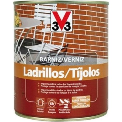 Barniz exterior ladrillo incoloro mate 750 ml v33