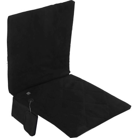 Coussin de siège chauffant 2024, 3 niveaux de chauffage, pliable et confortable, idéal pour la pêche en plein air.