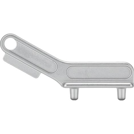Clé de bouchon de gaz de bateau, outil en acier inoxydable, carburant marin poli pour Yacht RV (1/5)