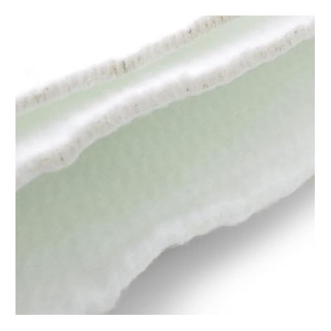 Laine de verre silencieux de pot d'échappement 50 x 70cm pour moto scooter mobylette (1/4)