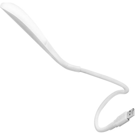 Lampe LED USB de Lecture Portable Blanc 3 Niveaux Luminosité (1/5)
