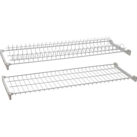 MENSOLA SCOLAPIATTI ACCIAIO CROM C/SUPP 56 CM 6 CP