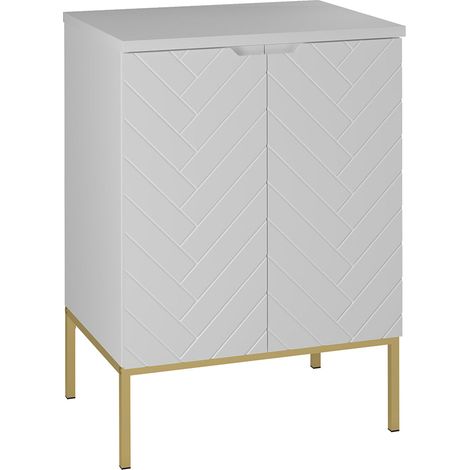 Mobile bagno senza lavabo Daria bianco 60cm (1/4)