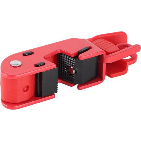 Verrou disjoncteur BD-D17 alliage aluminium mors ≤12 mm serrage manuel sans outil sécurité LOTO robuste et fiable (1/5)