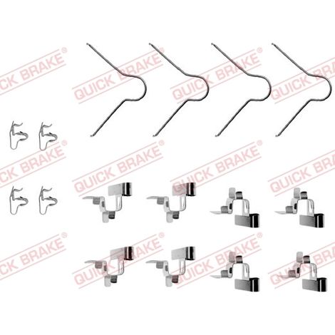 Kit d'accessoires, plaquette de frein à disque Quick Brake 109-1030 TOYOTA