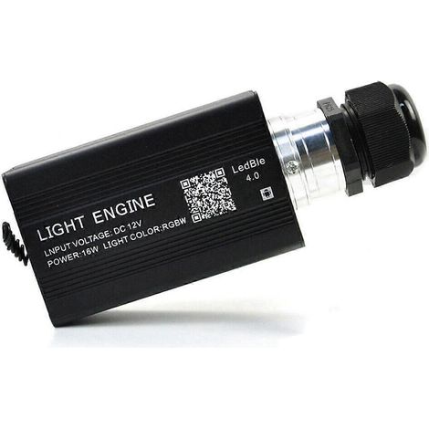 Kit de 1000 lampes à fibre optique pour voiture et maison avec ciel étoilé et télécommande pour plafonnier [NX] (1/5)