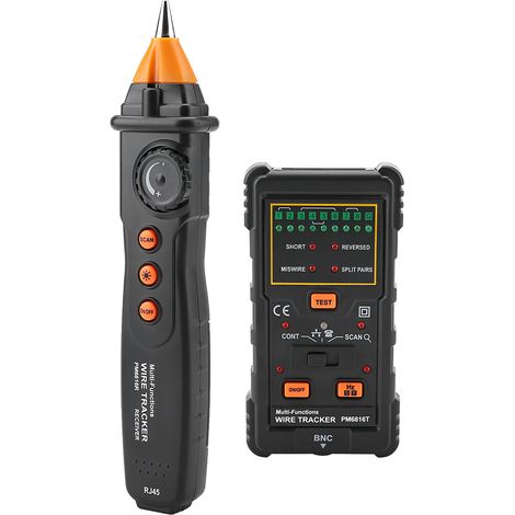 PEAKMETER PM6816 Multifunktionaler Netzwerkkabel-Locator RJ45 RJ11 (1/5)