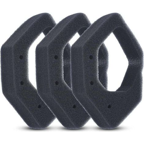 3 Luftfilter-Sets, für Honda GX25 GX25N GX25NT UMK425 ULT425 UMS425 HHT25S Rasenmäher, Benzin Trimmer Freischneider Mäher17211-Z0H-000 - Crezuo (1/4)