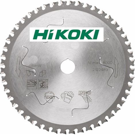 Lama circolare in acciaio 305 x 25,4, 60 denti - HIKOKI - 752471