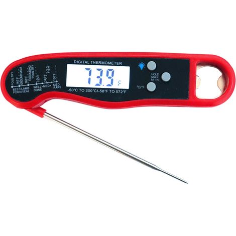 Thermomètre numérique à viande pour la cuisine, sonde de température-AquaForge (1/5)