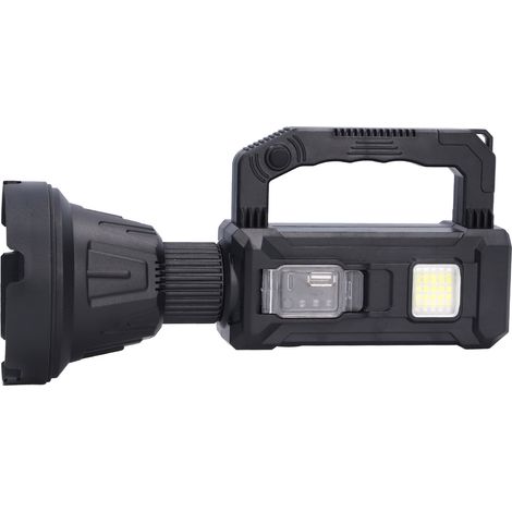 P50 Multifunktionale Solarlampe, leistungsstarke LED-Taschenlampe, Farbfilter, 6 Lichtmodi, wasserdicht, für Outdoor-Aktivitäten wie Wandern, Camping, Notfälle und den Gebrauch zu Hause, eingebauter A (1/5)