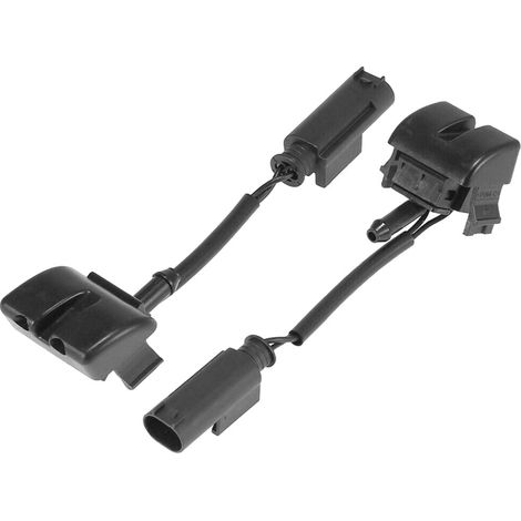 Boquillas delanteras izquierda y derecha del limpiaparabrisas calefactadas, aptas para los modelos BMW Serie 3 E46, 323i, 325i, 328i y 330i fabricados entre 1999 y 2005. (1/3)